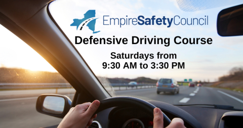 Hands on steering wheel for defensive driving