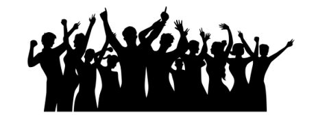 People celebrating