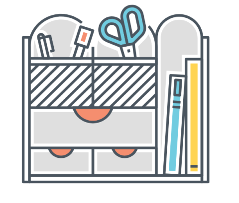 Desktop organizer