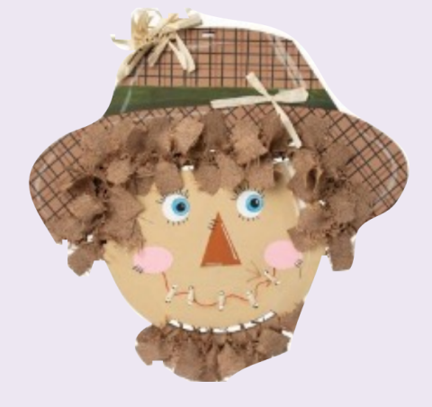 Scarecrow decoration. 