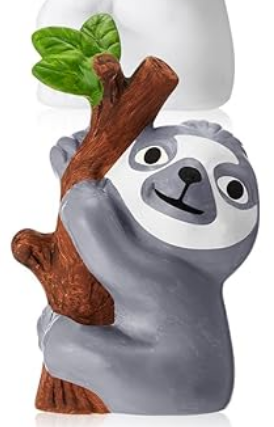 Ceramic sloth. 