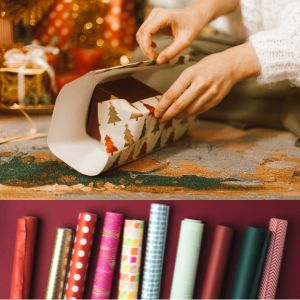 Gift paper rolls