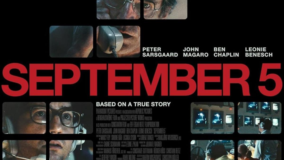 September 5 movie poster