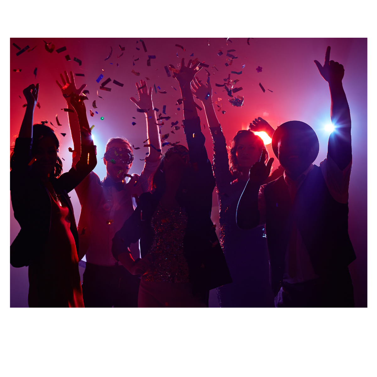 People celebrating 
